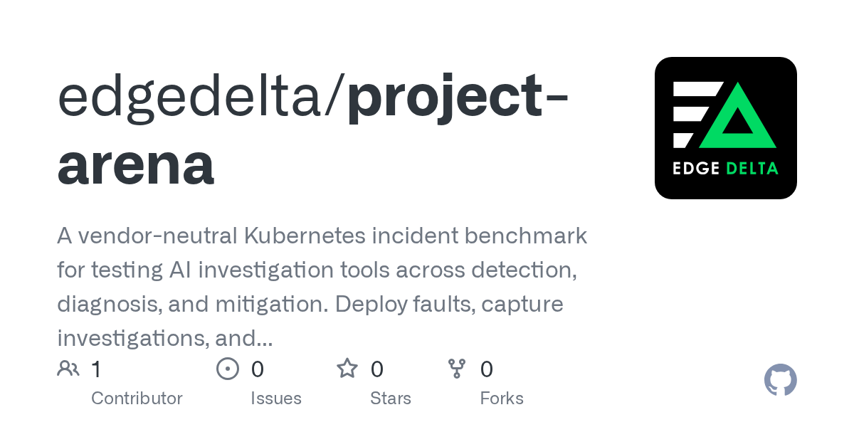Project Arena Benchmarks AI Investigation Tools on Kubernetes Incidents